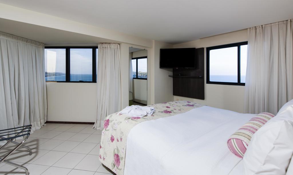 Quarto Duplo Classe Execuiva com Vista do Mar